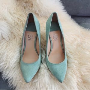 Barneys Co-op Harper Heels in Mint